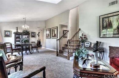 Formal living room and dining area.