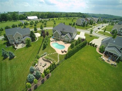 Aerial view of the property and spectacular outdoo