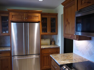 kitchen with granite and stainless steel