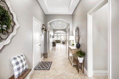 To the right is the Junior en suite bathroom and flex room/game room.