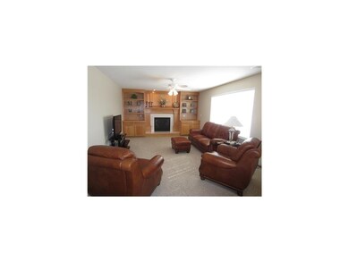 Family Room. Family area of great room.Gas firepla