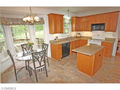 Kitchen - Kitchen with Granite counter tops, islan