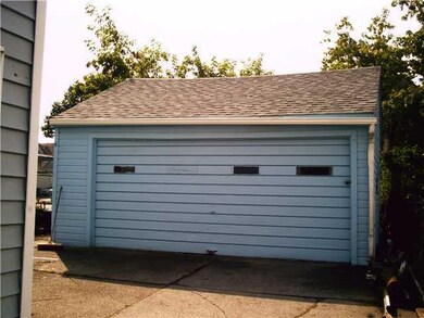 Parking Lot/Garage. The 2 car, detached garage has