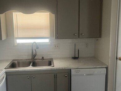Kitchen facing West