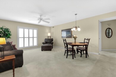 Spacious living room