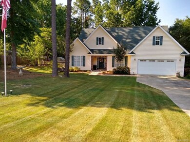 Front of house and big yard