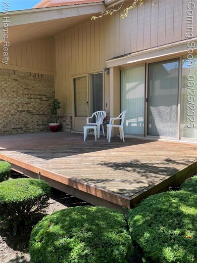 Covered Deck and Patio with door wall access