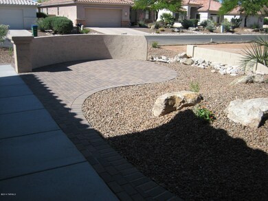 Front patio area