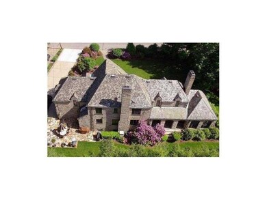 Aerial View. Extremely private backyard, created b