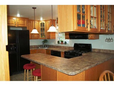 Kitchen. Large Updated Kit with bar stool seating 