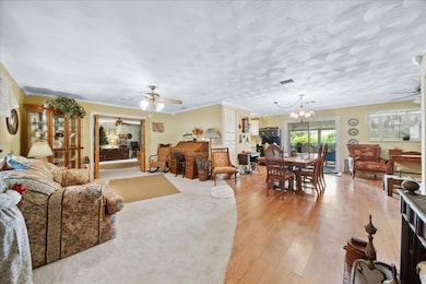 2nd floor living room/ dining room