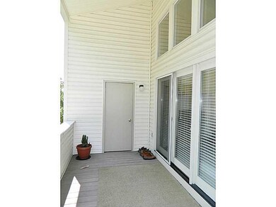 Patio/Deck. Additional storage space on the deck