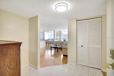 As you enter the unit there ia a large foyer with views into the home