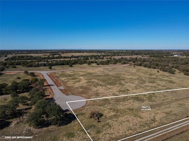 Aerial view with a rural view
