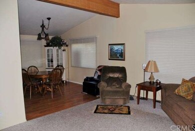 Open room concept makes home feel spacious.