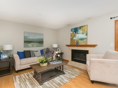 Hardwood floors, freshly painted and newer carpet 