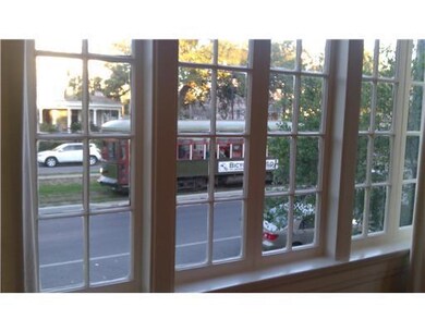 Living Room. St Charles Ave view from the living r