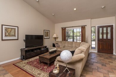 Front Entry & Living Room