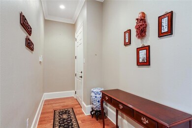 Entrance foyer of condo