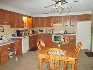 Fully appliance kitchen