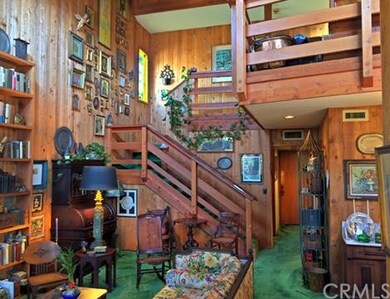 The lovely warmth of cedar lit by skylights and up