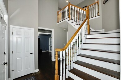 Another view of 2 sty entry/staircase.