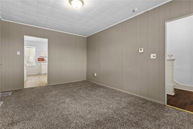 Side angle of living room