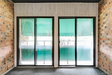 Two sliding glass doors