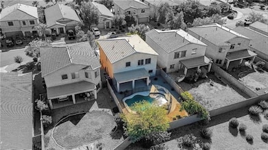 1.1 Aerial with pool