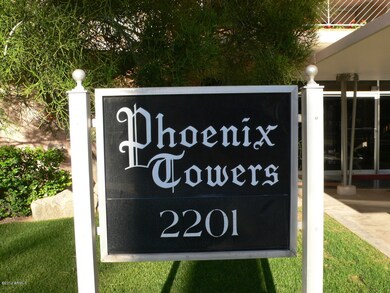 Phoenix Towers sign