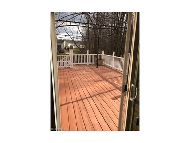 huge deck off the sitting room