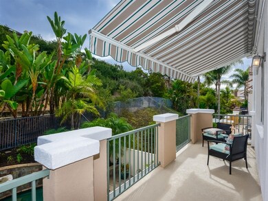 With retractable awning on the patio, you will be 