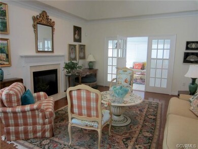 Large living or great room with high (11') Tray Ce
