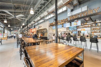 Food hall at Halcyon within walking distance!