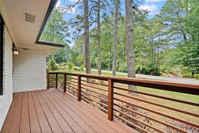 View of front deck
