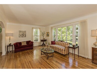 Loads of natural light enter through the formal li