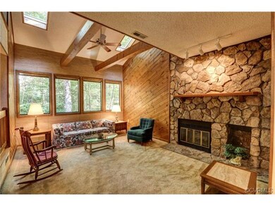 Stone wall and hearth