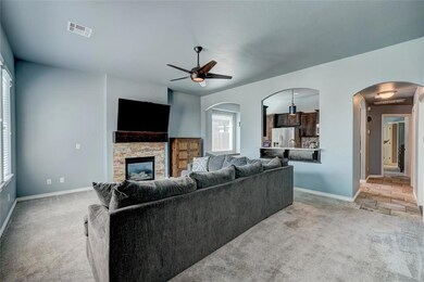Entry into the living room.