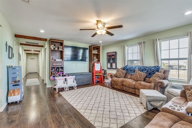 Living room in the main house
