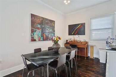 Dining Area: Open and Airy: Soft hues throughout t