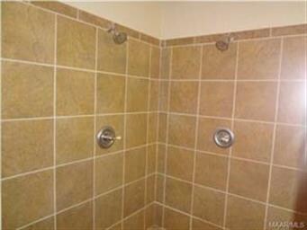 Double Shower Nozzles in Master Bath