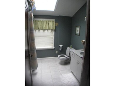 Bathroom. 1st Floor Bathroom with skylight.