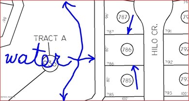 Plat Map with Dimensions of Lot