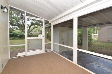 View of yard from porch