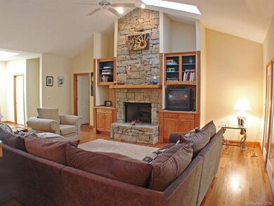 Great Room  with Vaulted Ceilings and Hardwood Flo
