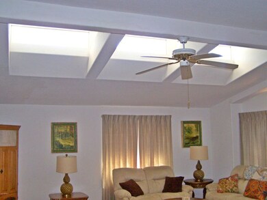 Living Room w/clerestory windows