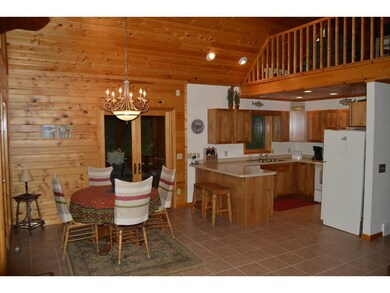 Open concept is great for entertaining. Functional