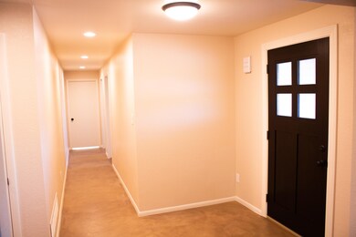 Entry looking down hall