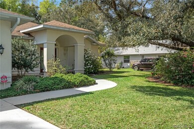 Sidewalk to front entrance