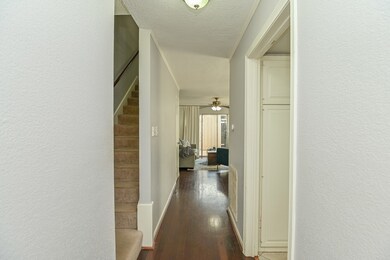 Stairs which leads to all bedrooms located on the